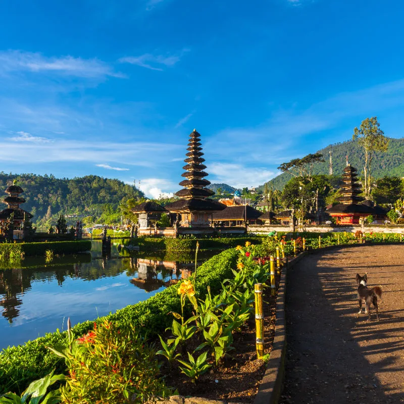 Ulun Danu Beratan Temple in Bedugul Bali