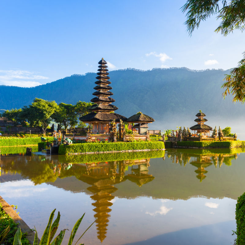 Ulun Danu Beratan Temple in Bedugul Bali