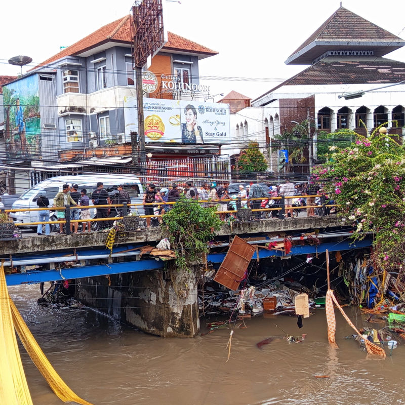 View of Bridge in Denpasar