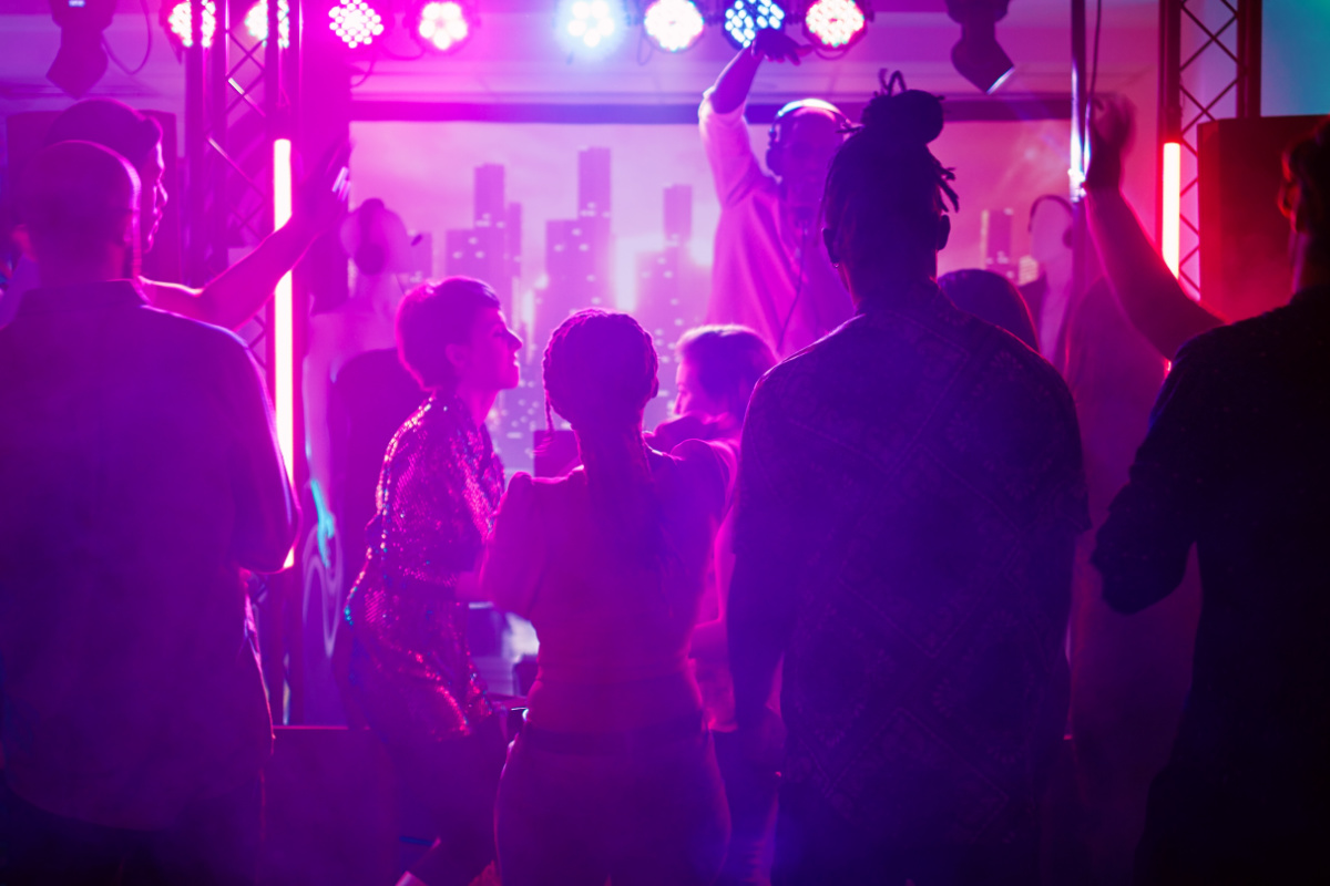 Inside of Bar Nightclub in Bali