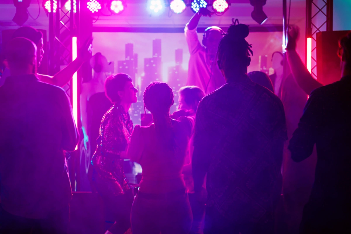 Inside of Bar Nightclub in Bali