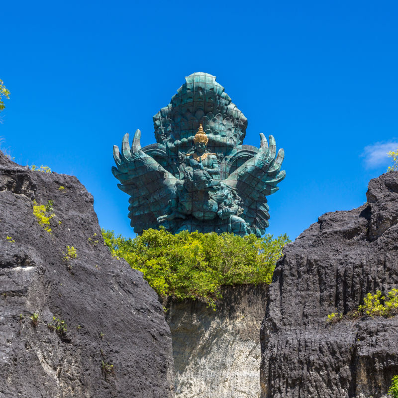 GWK Statue in Cultural Park Bali