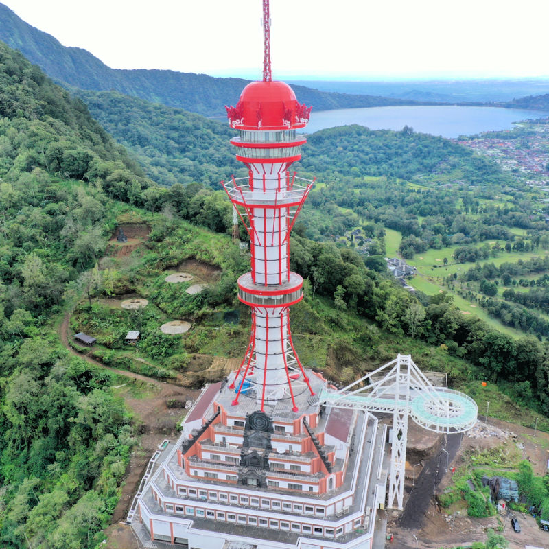 Turyapada Tower in North Bali