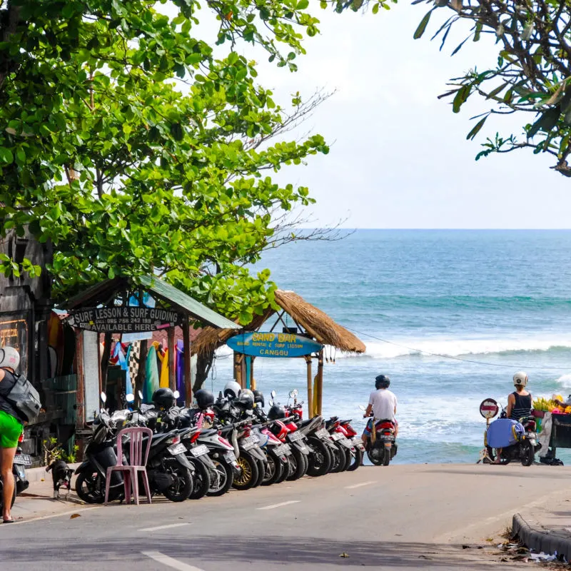 View of Canggu Bali by Sand Bar