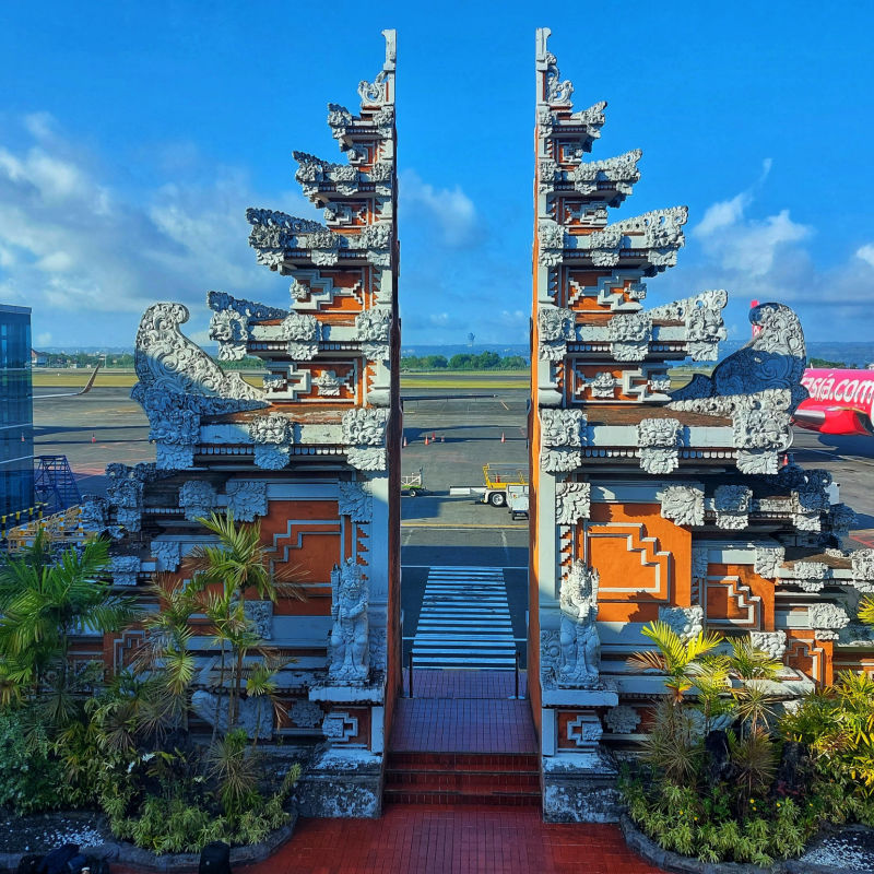 Bali Airport Gate