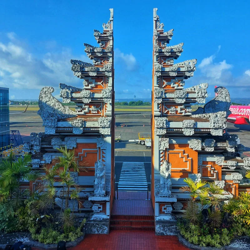 Bali Airport Gate