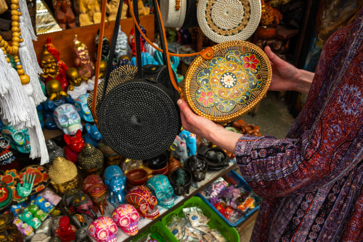 Bags at a Shopping Market in Bali Tourist Area.jpg