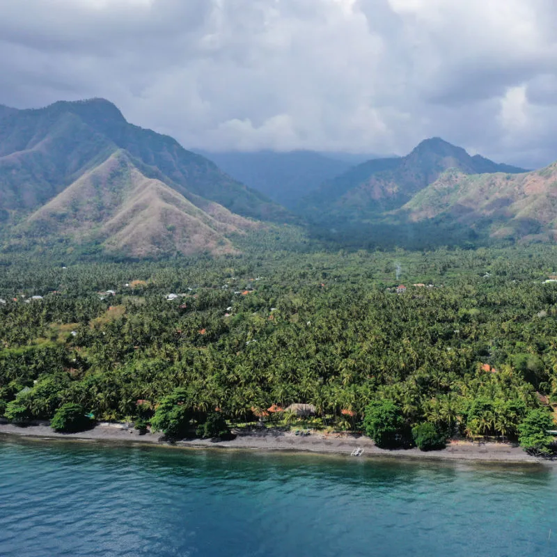 View of North Bali Pemuteran Area