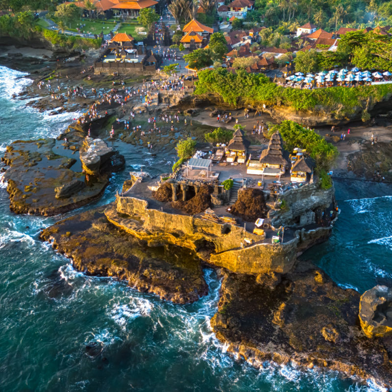 View of Tanah Lot Temple