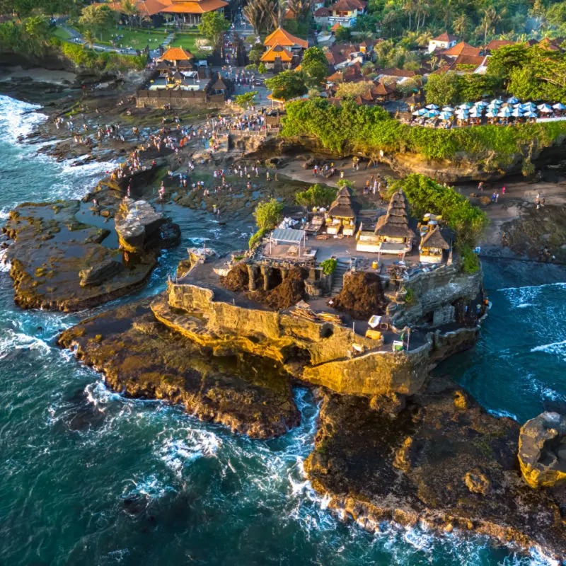 View of Tanah Lot Temple
