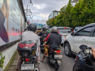 Bali Police Commit To Reducing Traffic Jams This Christmas