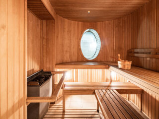Inside of a Sauna in Bali