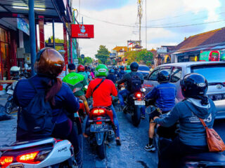 Major New Traffic Flow Rules Lead To Gridlock In Top Bali Tourism Destinations