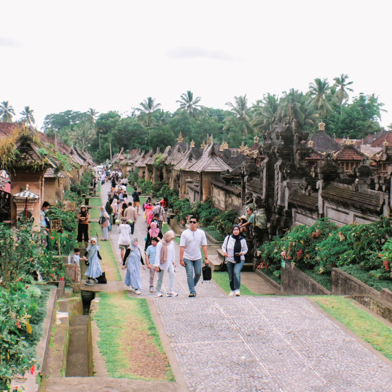 Penglipuran Village in Bangli Regency Bali