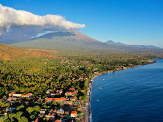 Top Officials Issue Important Updates As Bali Volcano Starts Emitting Smoke