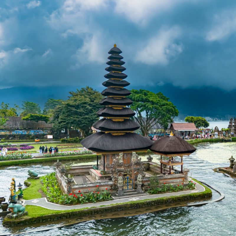 Ulun Danu Beratan Temple in Bedugul Bali
