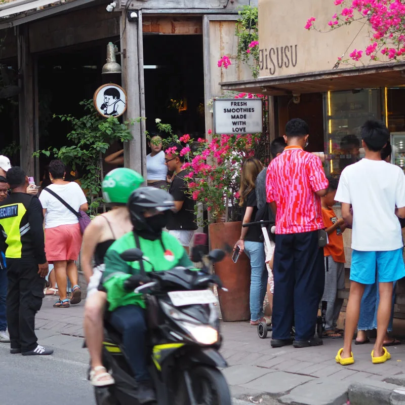 View of Susu Coffee Shpo in Canggu Bali