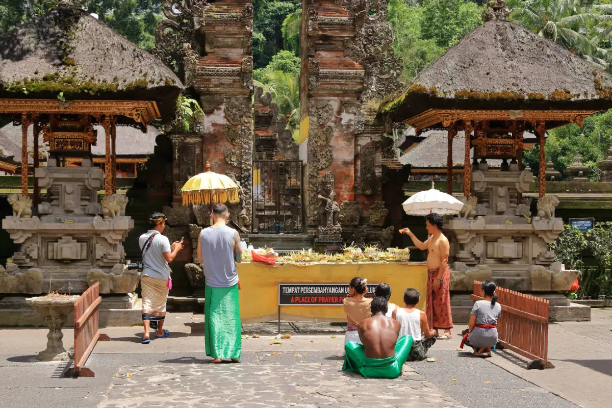 Tourists at Bali Temple in Gianyar Regency After Melukat.jpg