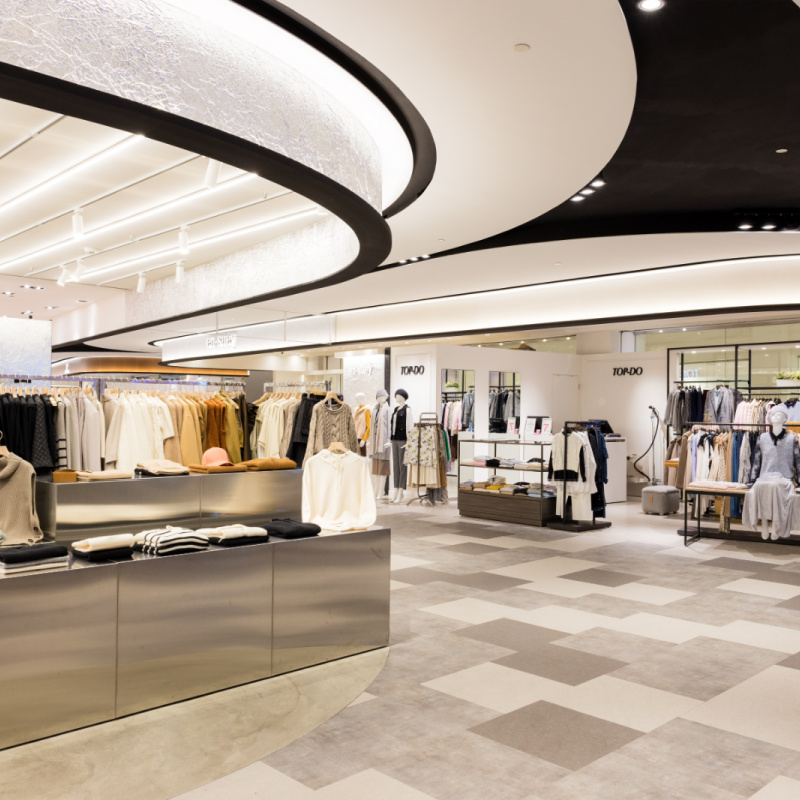 Inside of Shopping Mall