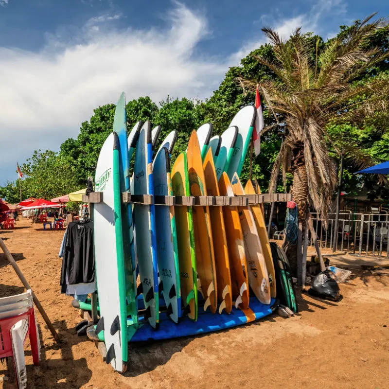 Kuta Beach Bali Surf Boards