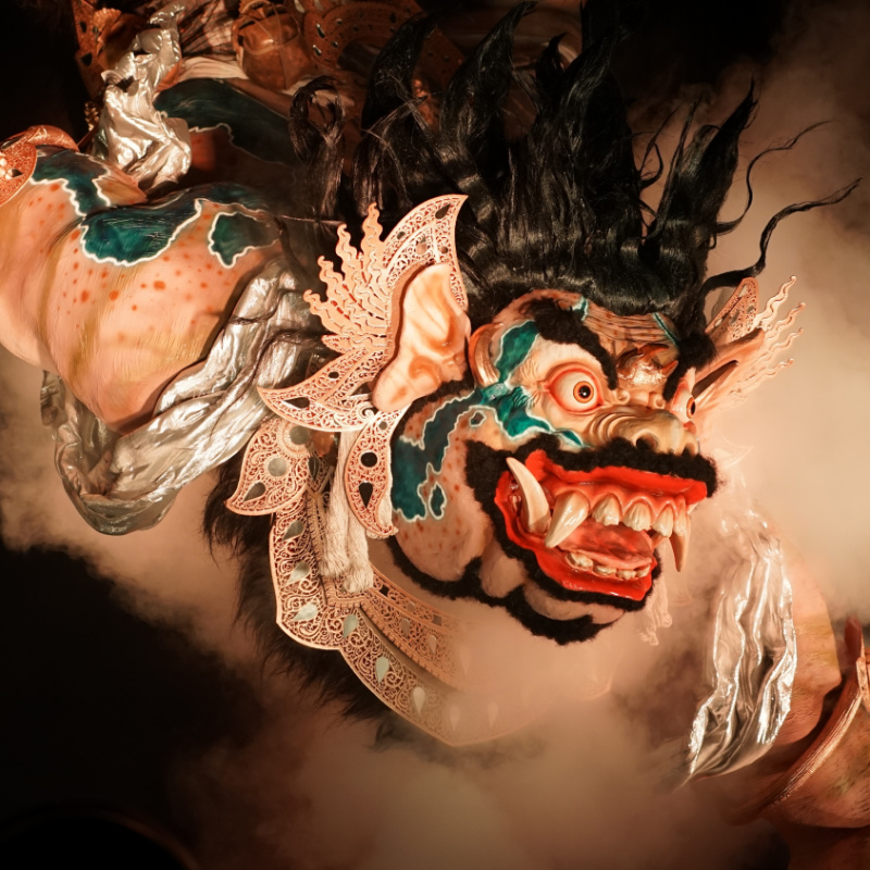 Ogoh Ogoh in Bali Nyepi Cultural Event