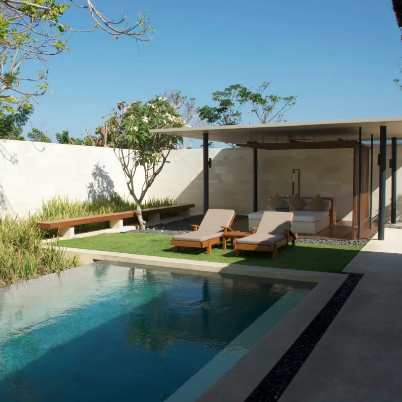 Pool and Garden in Private Villa Bali.jpg