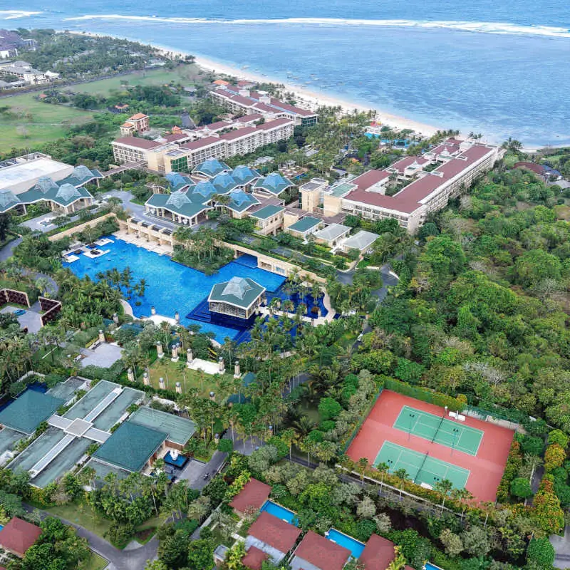 View of Mulia Resort Hotel in Nusa Dua Bali