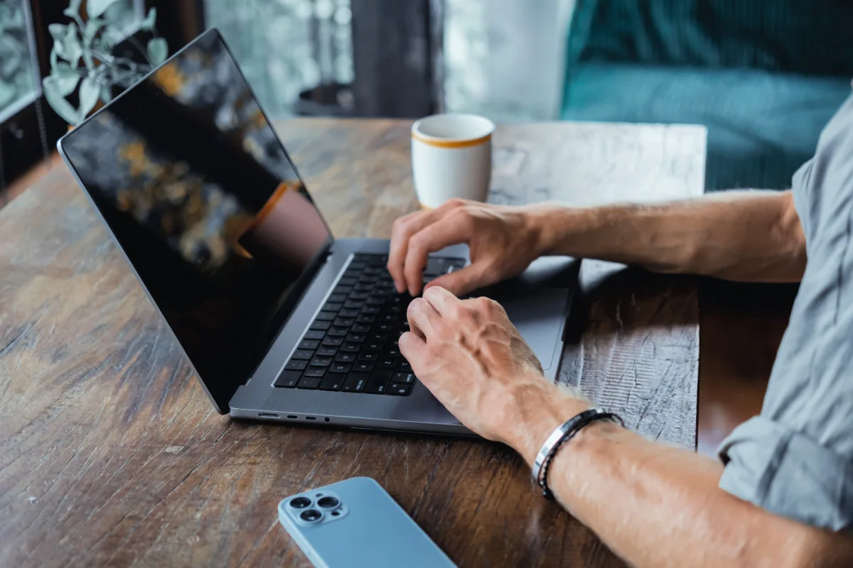 Man Works on Laptop Digital Nomad Bali .jpg