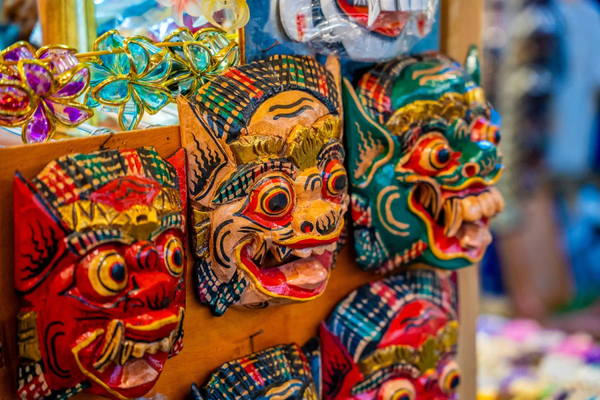 Traditional Balinese Masks Art Culture Market.jpg