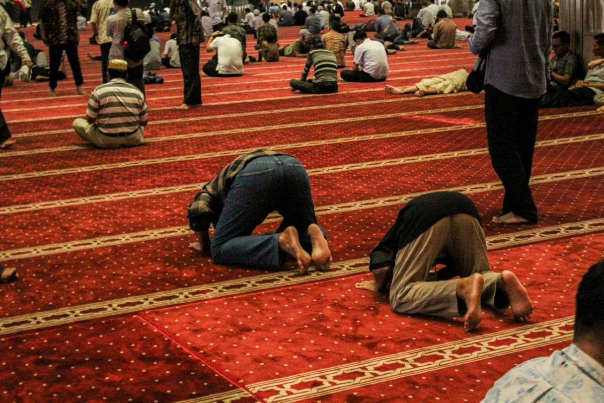 Men Pray in Mosque in Indonesia.jpg