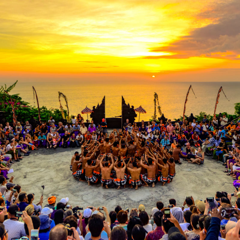 Kecak at Uluwatu Temple in Bali
