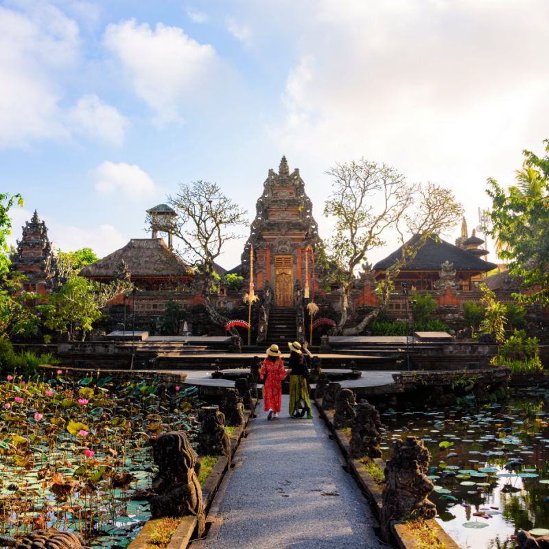 Palais aquatique d'Ubud Bali