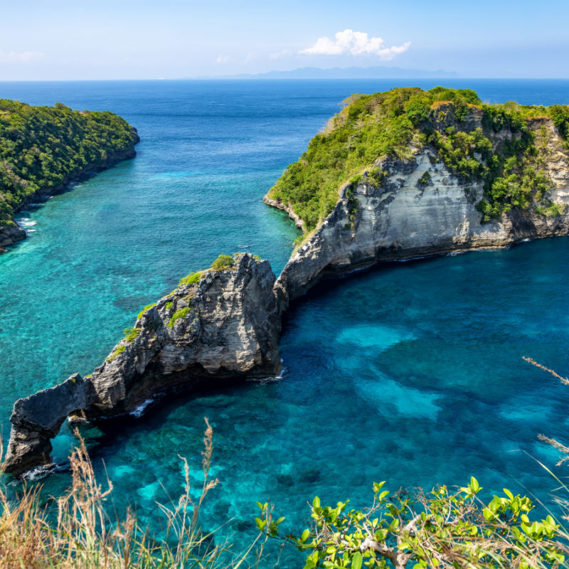 View of Nusa Penida Coast