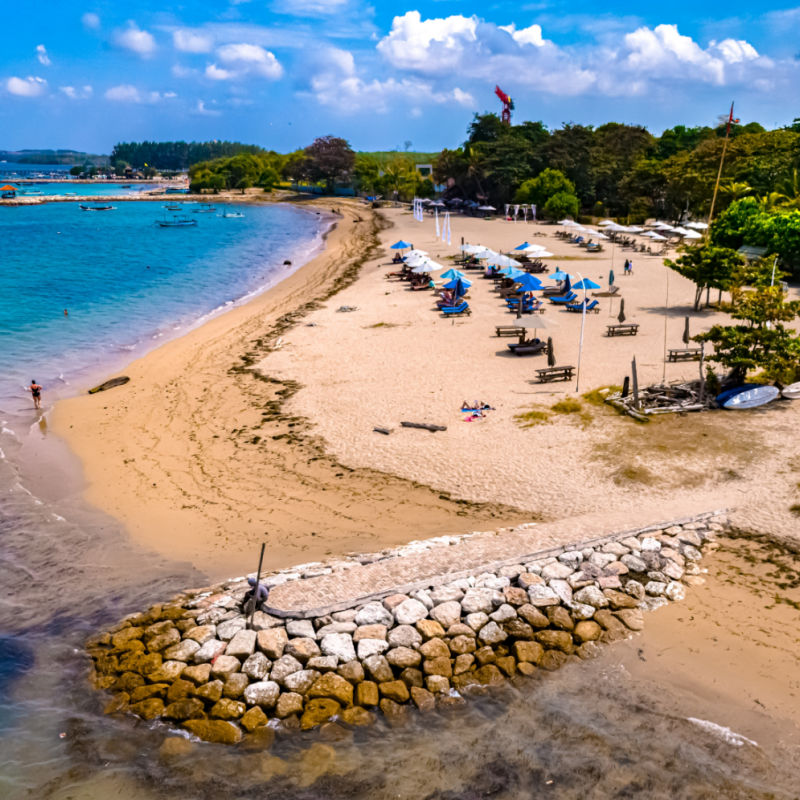 View of Sanur Beach Mertasari