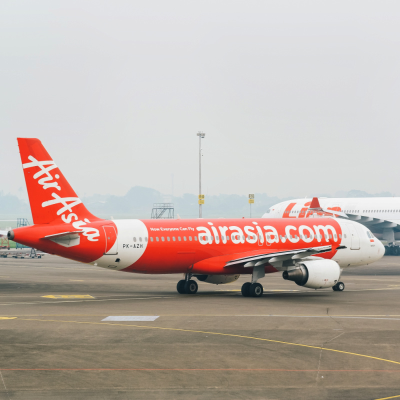 AirAsia Plane at Airport