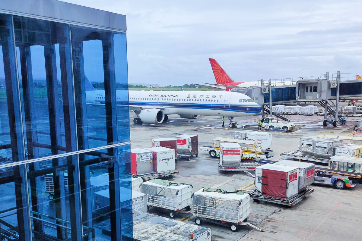 View from Bali Airport Planes on Tarmac.jpg