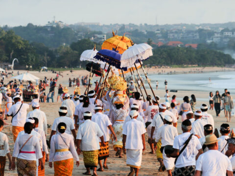 Bali Prepares To Celebrate Nyepi As Police Offices Deployed Across Tourism Resorts
