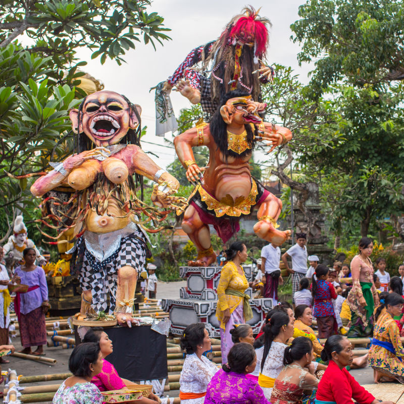 Ogoh Ogoh Parade Bali Nyepi