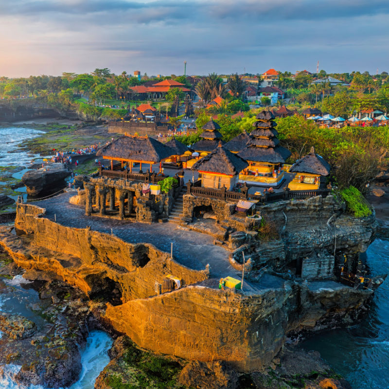 Tanah Lot Temple in Bali