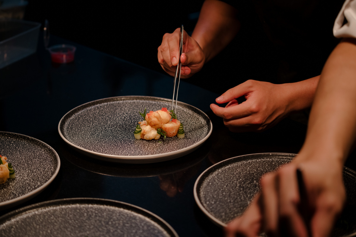 Chef on Pass in Fine Dining Restuarant.jpg