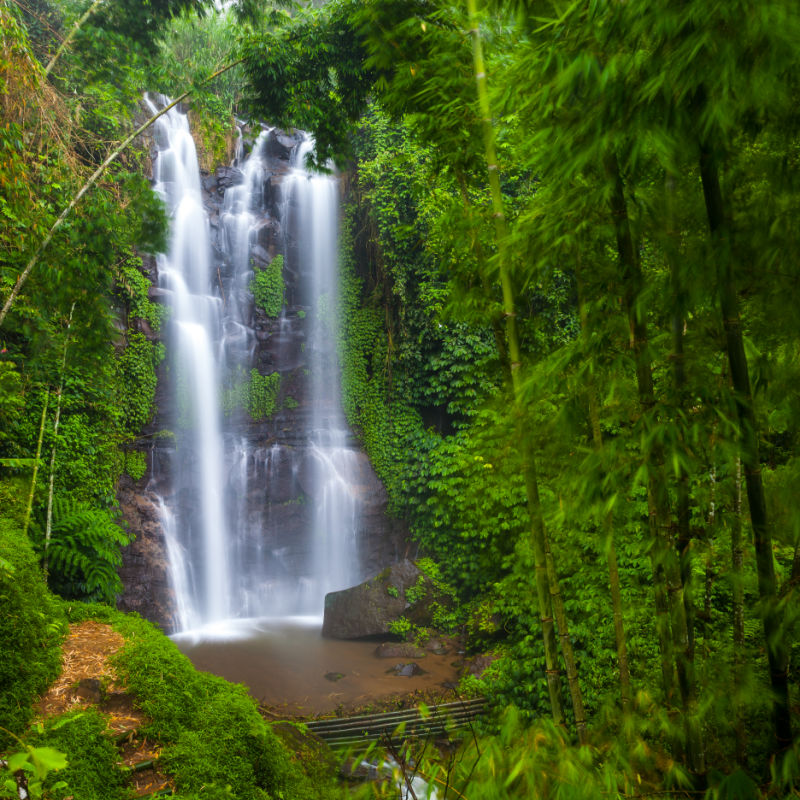 View of Munduk Waterfall