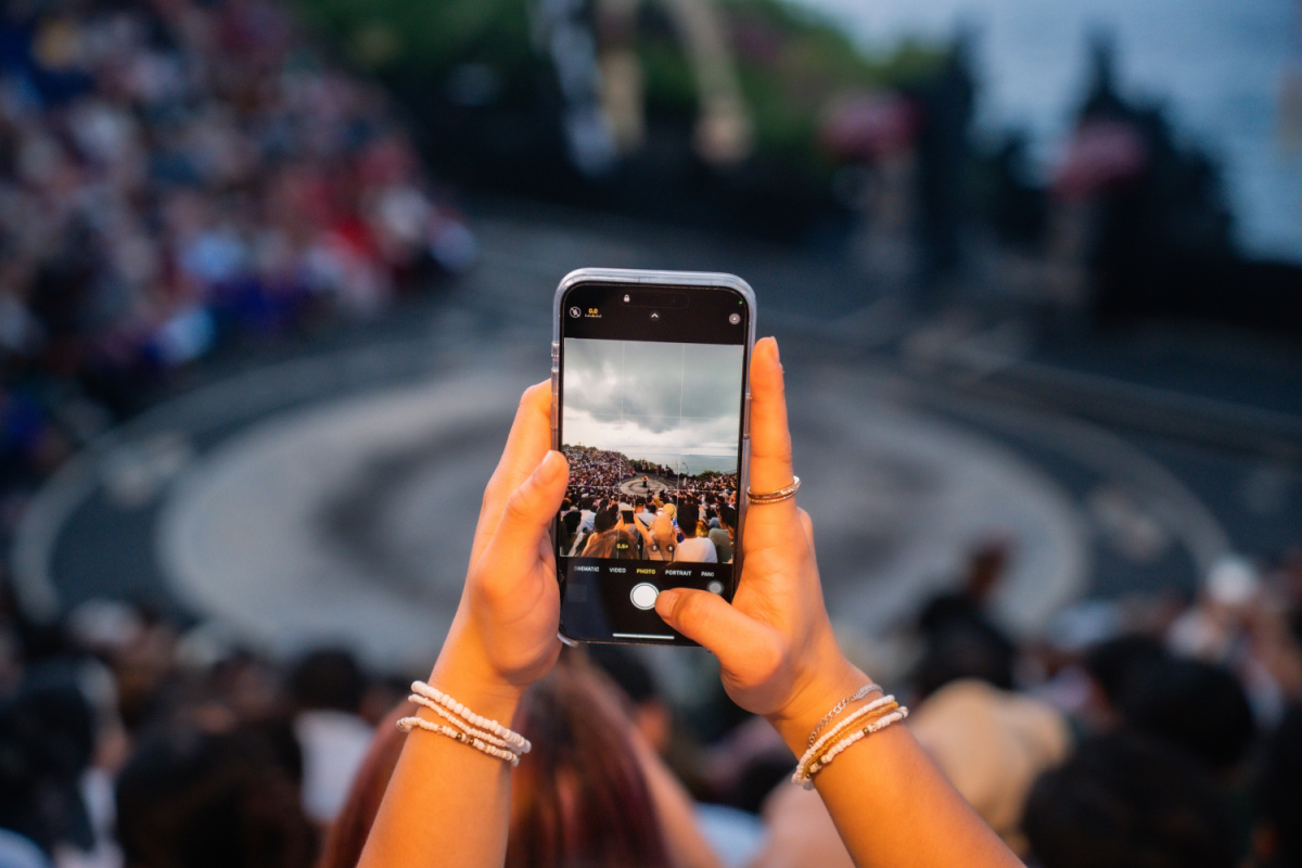 Tourist Taking Photo at Kecak in Bali.jpg