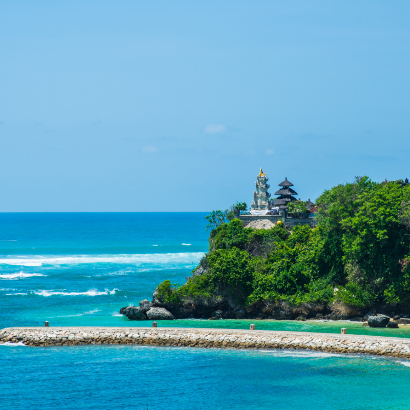 View of Nusa Dua in Bali