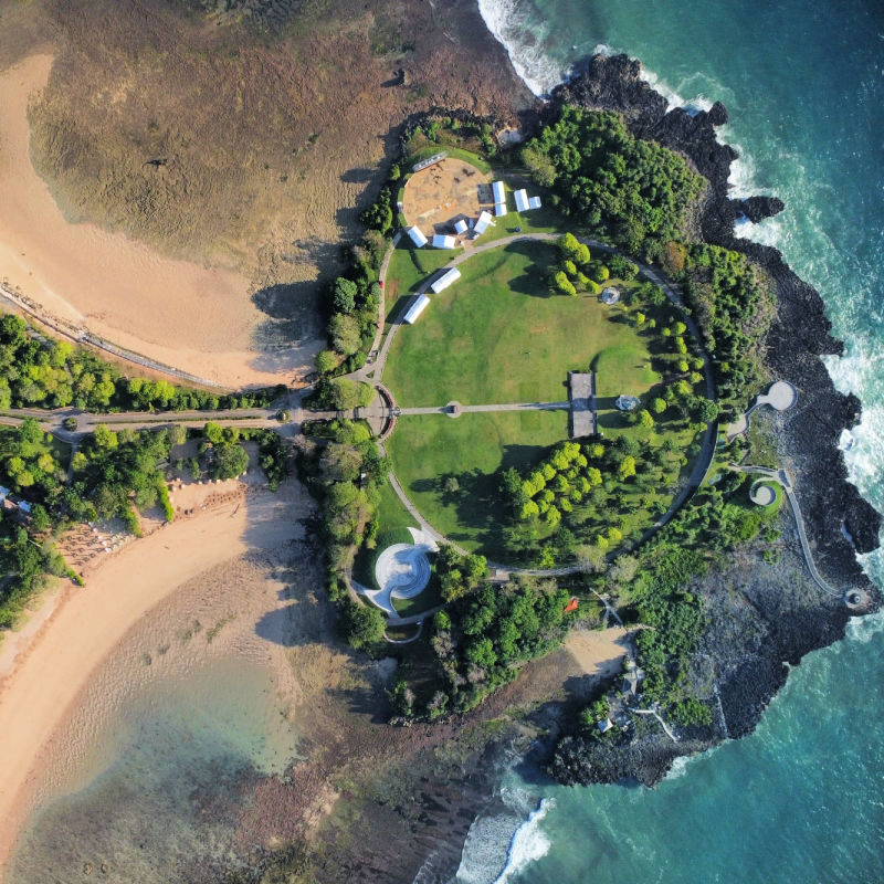 View of Peninsula Island in Nusa Dua Bali