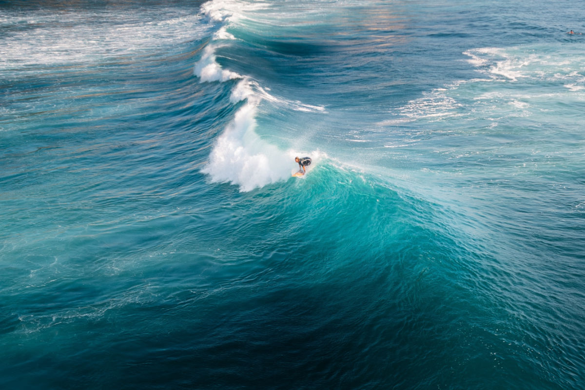 Surfer on Wave in Bali.jpg