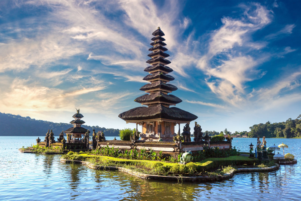 View of Ulun Danu Beratan Temple in Bedugul.jpg