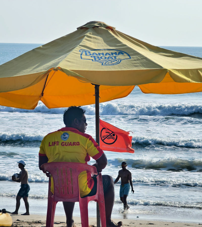 Lifeguard in Bali