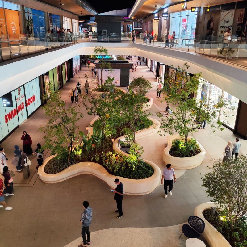 Shopping Center in Indonesia
