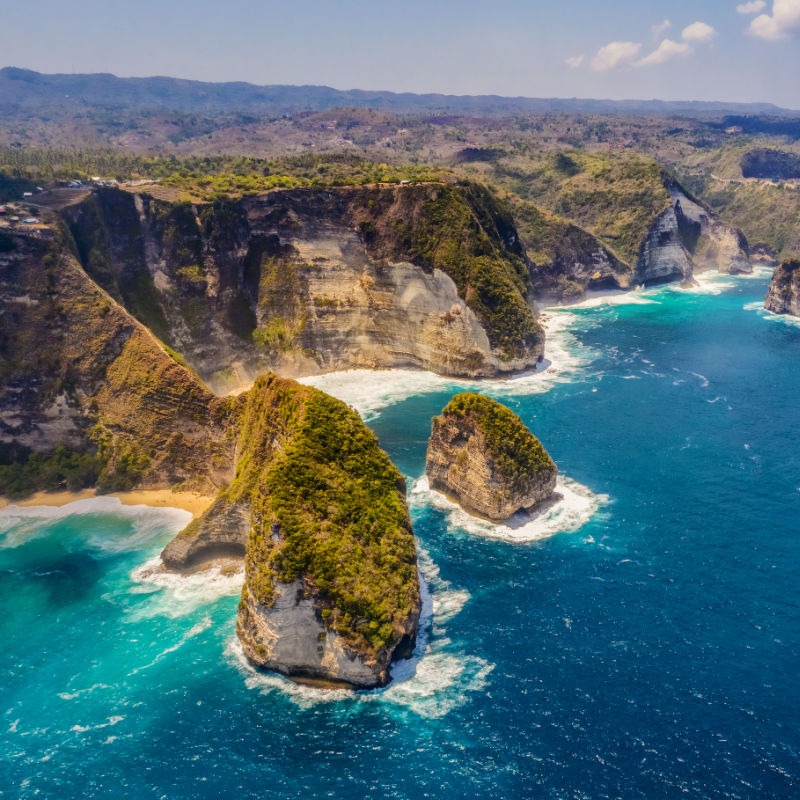 View of Nusa Penida Cliffs