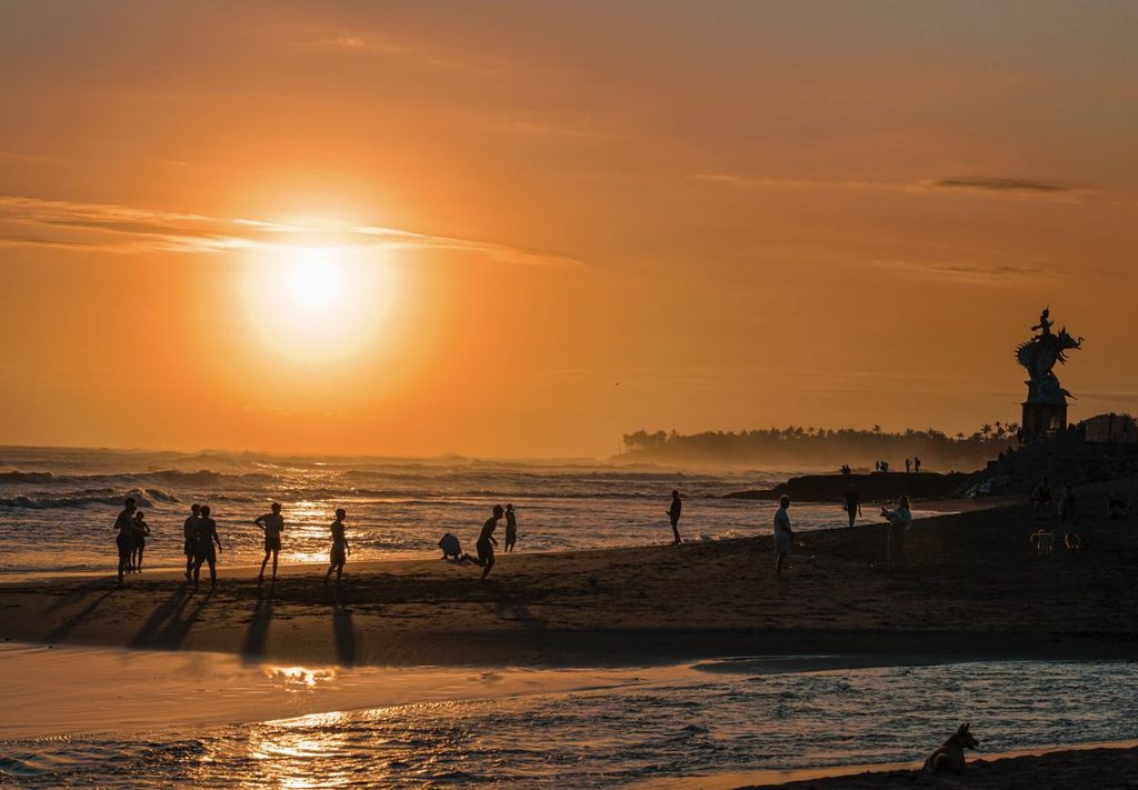 The Bali Sun Sunset